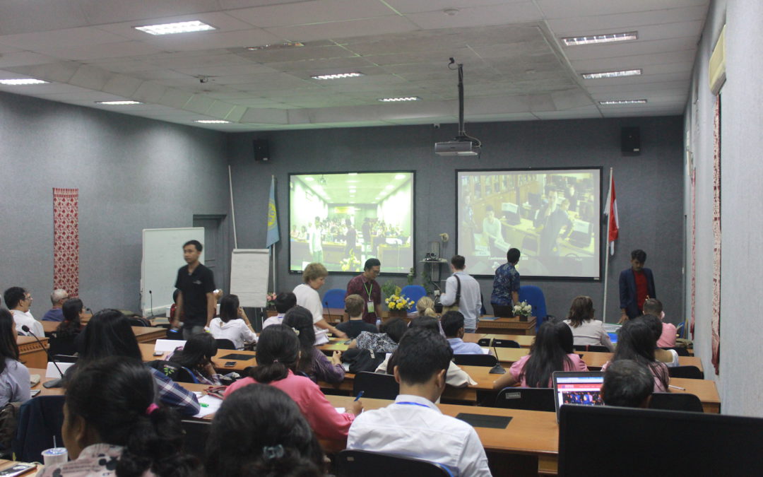 Thematic teleconferences between universities