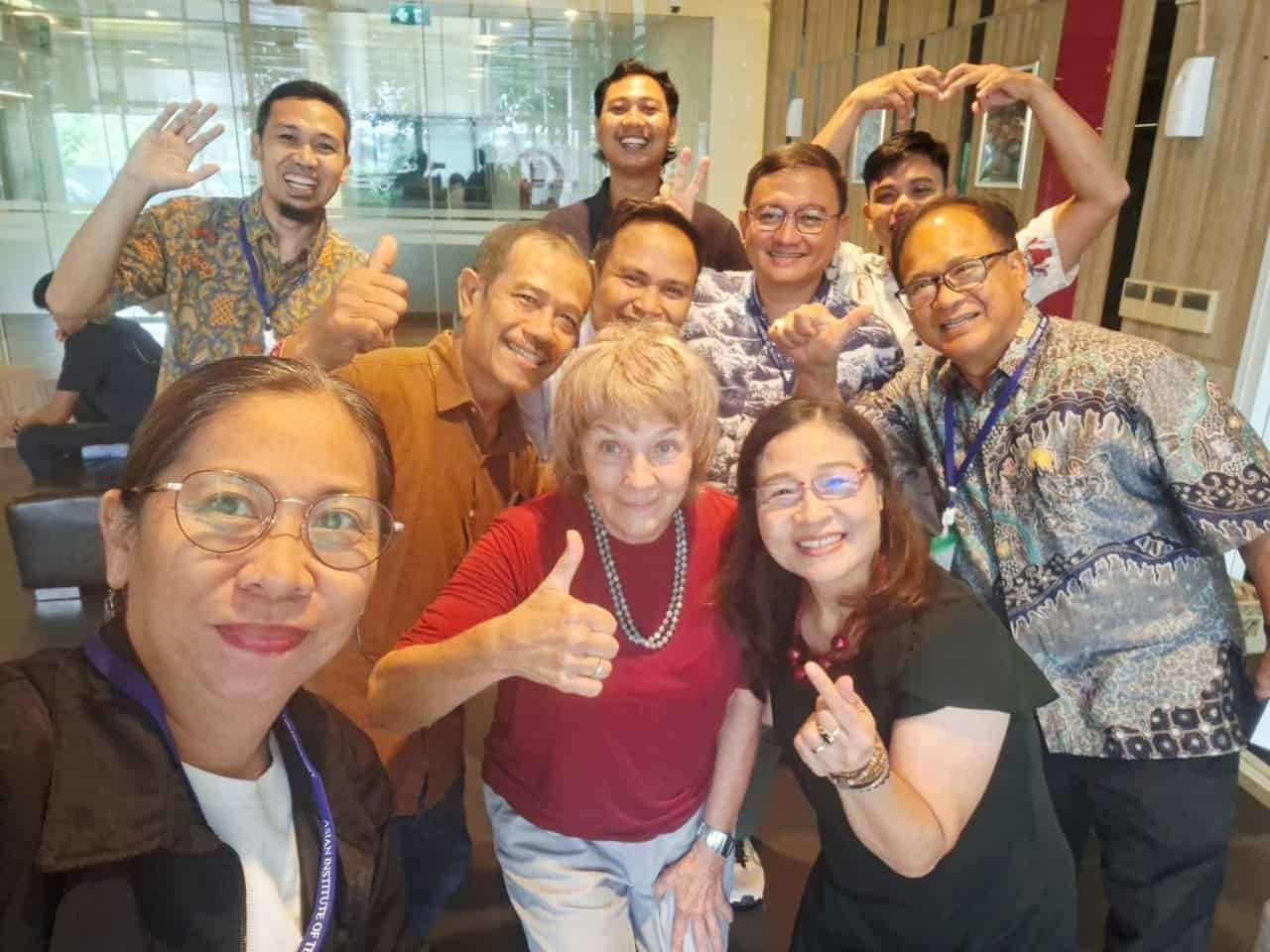 AEV Club workshop participants meeting in Thailand